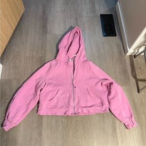 Pink Lululemon Scuba Hoodie
